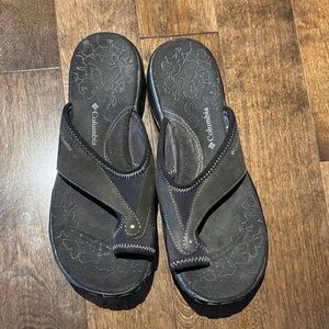 NWOT Columbia Women’s Lima Black Sandals Size 7